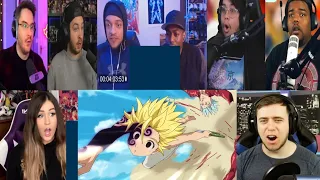 SEVEN DEADLY SINS EPISODE 13 REACTION MASHUP!! [ RE-UPLOAD]