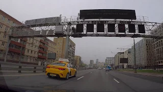 The third transport ring is TTK. Full review with comments. A trip by car in Moscow.