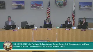 SDWD and City Council Meeting 9/21/22