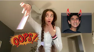 I DROPPED MY BROTHER'S PHONE! (HE WENT CRAZY)