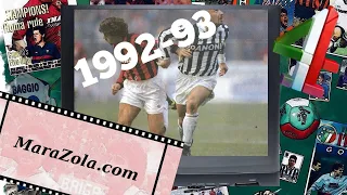 Channel 4 Football Italia Live 1992-93_Juventus v Milan_Peter Brackley