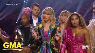 Taylor Swift gets political at the 2019 VMAs l GMA