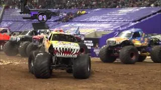 Monster Jam in Reliant Stadium - Houston, TX 2014 - Full Show - Episode 2