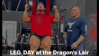 Jang Sung Yeop "The Mass" - LEG DAY at the Dragon's Lair - 05/03/23 - 2.5 weeks out of New York Pro