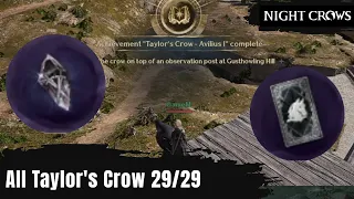 Night Crows All Taylor's Crow Free Weapon Style and Mount Summon