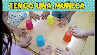 JUEGO DE VASOS "TENGO UNA MUÑECA" DONLUMUSICAL