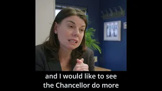 Sarah Olney MP says 1 in 9 people in her constituency struggle to pay their bills