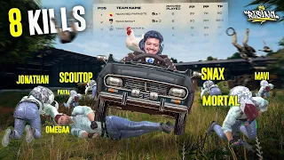 FUNNY AND PRO DRIVER IN PAN MATCH | BGMI RISING @sc0utOP @MortaLyt @JONATHANGAMINGYT