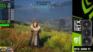 Assassin's Creed Valhalla Ultra High Settings 4K | RTX 3090 Ti | Ryzen 9 5950X