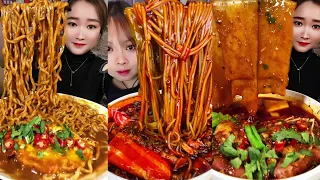 ASMR MUKBANG|Fire Spicy Noodles Eating | 불닭볶음탕면 먹방 | 중국당면 먹방 | 매운라면 먹방 | 마라탕먹방 | 불닭볶음면 먹방 | 중국먹방 모음