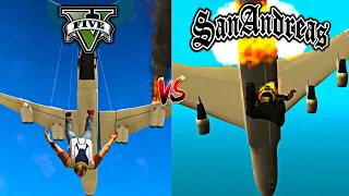 GTA V vs GTA SA ¿Cuales misiones son las mejores?