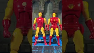 The INVINCIBLE Iron Man Comparison QUICK LOOK Marvel Legends Mafex Action Figure Review