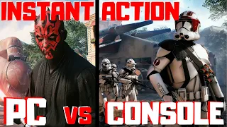 Battlefront 2 Instant Action Comparison PC vs Console