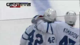 Bozak 1-0 Goal - Maple Leafs vs. Bruins (R1G5) - May/10/2013