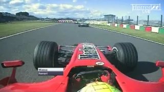 F1 Onboard Highlights | F1 2006 - R17 - Japanese Gran Prix