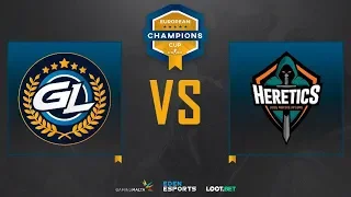 [RU] GamerLegion vs Heretics | Map 1: Train | European Champions Cup