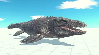 New Unit! Mosasaurus Vs Every Unit ARBS | Animal Revolt Battle Simulator