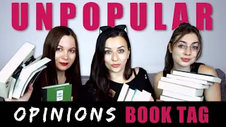 UNPOPULAR OPINIONS book tag ft. Zaksiążkowane & Book Reviews