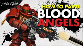 How to Paint: Blood Angels!