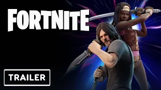 FORTNITE THE WALKING DEAD (MICHONNE AND DARYL) TEASER TRAILER