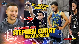 Stephen Curry ng Caloocan nilabanan ko sa 3-point Shooting Challenge ( STEPPING CURRY )