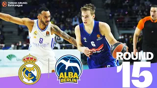 Real Madrid remains perfect at home! | Round 15, Highlights | Turkish Airlines EuroLeague