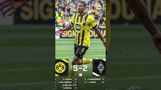 BORUSSIA DORTMUND VS. BORUSSIA M'GLADBACH  5 - 2