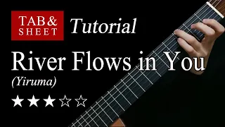 River Flows in You - Guitar Lesson + TAB