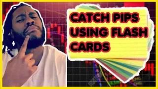 How To Trade Forex Using Flash Cards 😮😮