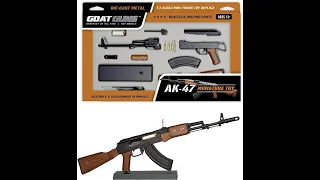 Миниатюрная модель AK 47 в масштабе 1:3. Магазин kiki.com.ua