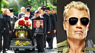 ''HACE 10 MINUTOS'' el funeral del Boxeador Dolph Lundgren'' el actor silvestre Stallone lloraba.😭