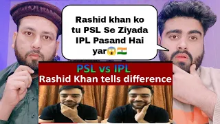 Rashid Khan tells crowd difference of PSL and IPL | pakistani real reaction