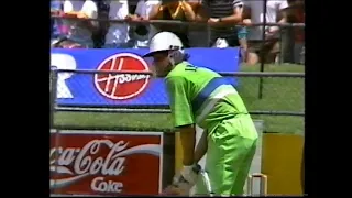 Strong Finish by Pakistan vs West Indies World Series 1989 Brisbane. Imran Khan 67 off 41 Balls
