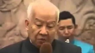 NORODOM SIHANOUK sing a song good bye CAMBODIA  ! ! !