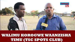 #korogwe  WAALIMU KOROGWE MKOANI TANGA WAANZISHA TIMU MPYA (TCS SPOST CLUB)