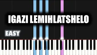 Sipho Ngwenya - Igazi Lemihlatshelo | EASY PIANO TUTORIAL by SA Gospel Piano