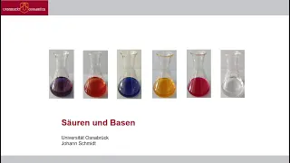 Vorlesung Allgemeine Chemie • Säuren und Basen (10)