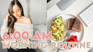 6AM MORNING ROUTINE 2021 | Healthy & Productive Habits