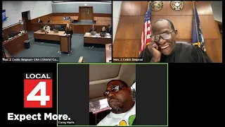 Michigan man with suspended license video calls into court hearing while driving