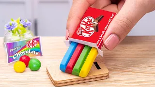 Amazing KitKat Cake | Best Miniature Rainbow KitKat Chocolate Cake Decorating Idea | 1000+Yummy Cake