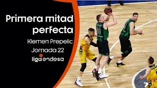 KLEMEN PREPELIC y una primera mitad PERFECTA I Liga Endesa 2019-20