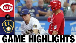 Reds vs. Brewers Game Highlights (8/7/22) | MLB Highlights