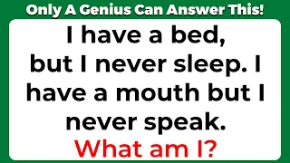 These 10 tricky riddles can only be answered by a genius | Riddles Quiz With Answers #61