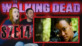 REACTION Walking Dead Season 7 Episode 14 | The Other Side