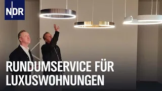 Im Auftrag des Luxus: Service für Apartments in der Hafencity | Die Nordreportage | NDR Doku