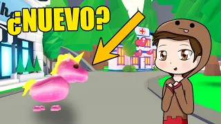 HACKEAN ADOPT ME!? | *NUEVO UNICORNIO DE DIAMANTE ROSA* ADOPT ME ROBLOX