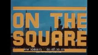 " ON THE SQUARE " 1960s ANTI-COMMUNIST FILM  SOVIET UNION, MOSCOW, LENINGRAD, USSR XD86615