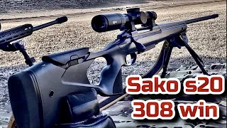 Sako s20 hunting 308 win  Краткий обзор.