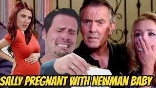 Y&R Spoilers Next Week Sally Spectra Pregnant With Newman Baby Is the baby Nick's or Adam's