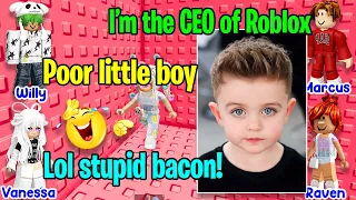 ☘️ TEXT TO SPEECH 🍉 A 9-Year-Old Boy Became The CEO Of Roblox 🍓 Roblox Story